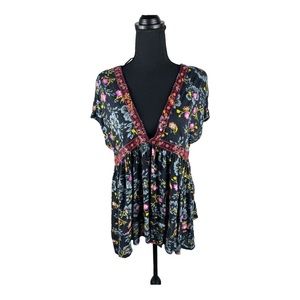 Free People Escapades Flowy Sleeveless Top Medium